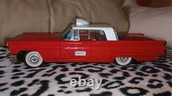 Jouet Ancien Tôle Lincoln Continental 1960 Mk5 Coupé 29cm Made In Japan