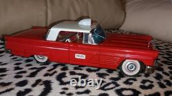 Jouet Ancien Tôle Lincoln Continental 1960 Mk5 Coupé 29cm Made In Japan