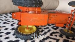 Jouet Ancien Tôle Paya Tracteur Lanz A Friction