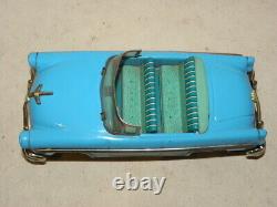 Jouet Ancien Tole Voiture Ford Sunliner Vintage Tin Toy Car Friction Japan Haji