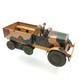 Jouet Ancien V&Eacute;b&Eacute; Camion Transport De Troupe Militaire Soldat T&ocirc;le Vintage