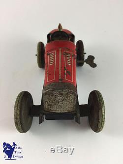 Jouet Ancien Voiture De Course Racer Pre War Made In Japan 16 CM Tin Toy Car