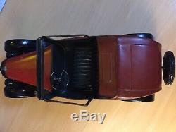 Jouet Citroen 1/10 C 6 Cabriolet Version Phares Electrique Tole Tin Toys ID Jrd
