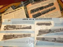 Jouet En Tole Train O Coffret Jep Locomotive Bb 8101 Sncf Wagon Rail Catalogue +