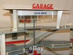 Jouet Garage Station Service Esso Depreux Pour Voitures Miniatures Dinky Norev +