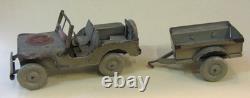 Jouet Jeep de marque Gaubin Doude Polichinelle 1946