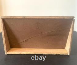 Jouet Jeu Ancien Art Forain Passe-boules Chien En Bois Peint Au Pochoir