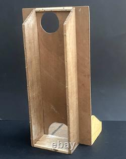 Jouet Jeu Ancien Art Forain Passe-boules En Bois Peint Au Pochoir Canard