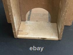 Jouet Jeu Ancien Art Forain Passe-boules En Bois Peint Au Pochoir Canard