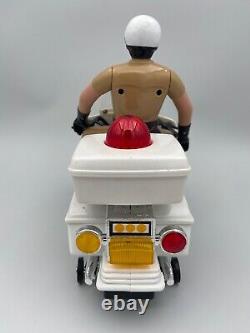 Jouet Moto Police Highway Patrol Policier Vintage Avec Boite D Origine F598