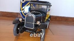 Jouet Tole Citroën B14 Taxi Brepsomn Fontenelle 1/7 Excellent État D'origine