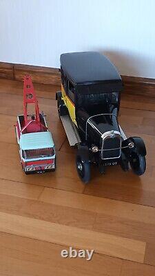 Jouet Tole Citroën B14 Taxi Brepsomn Fontenelle 1/7 Excellent État D'origine