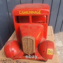 Jouet ancien 1948 CIJ 6/17 Camion RENAULT 5T Camionnage