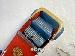 Jouet ancien de 1939 Voiture Meccano 1 en métal avec sa clé en état de marche