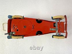 Jouet ancien de 1939 Voiture Meccano 1 en métal avec sa clé en état de marche