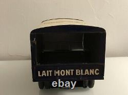 Jouet ancien en Tôle à friction JMB Berliet GLR Lait Mont Blanc