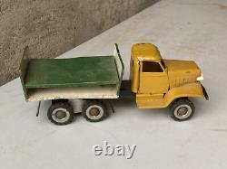 Jouet ancien en tole GMC Verigoud France Jouet FJ