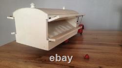 Jouet citroen renault grand camion au cochon rose original long 54 cm
