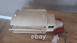 Jouet citroen renault grand camion au cochon rose original long 54 cm