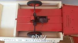 Jouet citroen renault grand camion au cochon rose original long 54 cm