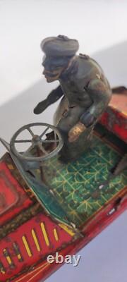 Jouet en tôle. Fer blanc. Gordon bennett. Vintage. Fischer. Hessmobil. Issmayer