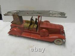 Jouets Ancien Camion Pompier Cr Charles Rossignol