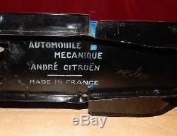 Jouets André Citroën, Camionnette C4, Livraison Tonneaux De Vin, Bel Etat, 1/25