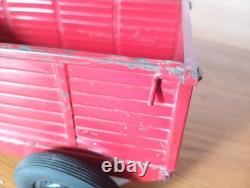 Jouets Andre Citroen Rare Remorque Ridelle Ref 510 Rouge 1933/1934