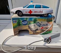 Joustra Citroën CX Pallas Ambulance neuve boite d'origine jouet ancien en tôle Joustra Citroën CX Pallas Ambulance neuve boite d'origine jouet ancien en tôle