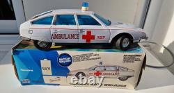 Joustra Citroën CX Pallas Ambulance neuve boite d'origine jouet ancien en tôle