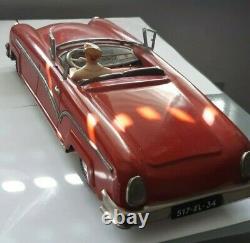 Joustra voiture Cabriolet Ford Thunderbird collection tôle lithographie complet