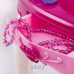 Kinderplay Coiffeuse Enfant Table de Maquillage Fonction de Lumièreavec Tab