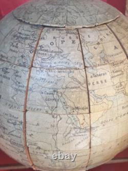 LA TERRE EN MORCEAUX NOUVEAU JEU DE CONSTRUCTION 1901 / jouet ancien