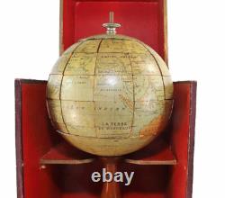 LA TERRE EN MORCEAUX NOUVEAU JEU DE CONSTRUCTION 1901 / jouet ancien