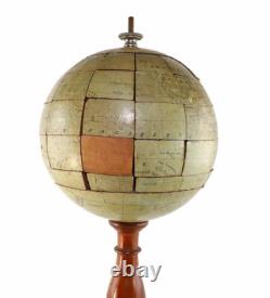 LA TERRE EN MORCEAUX NOUVEAU JEU DE CONSTRUCTION 1901 / jouet ancien