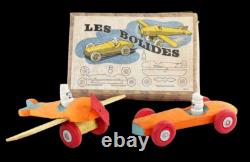 LES BOLIDES vers 1935 / jouet ancien