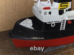 LIBECCIO Bateau Remorqueur Vintage Boîte d'Origine 60-70