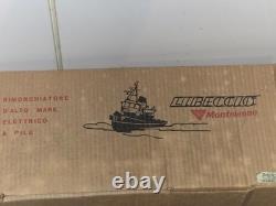 LIBECCIO Bateau Remorqueur Vintage Boîte d'Origine 60-70
