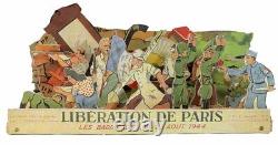 LIBERATION DE PARIS Roland FORGUES 1944 / soldier jouet ancien