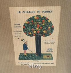 LJM Jeu Le Cueilleur de Pommes 41 Cm Superbe + Boite Les Jouets Migault 1925
