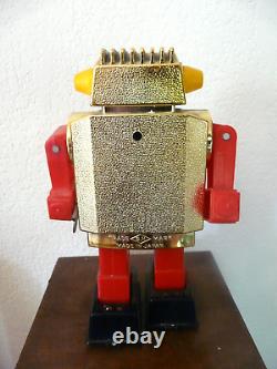 LOT 2 ROBOTS TOLE ET PLASTIQUE-S. H HORIKAWA GEAR-ATTAKING MARTIAN-1960s/1970s