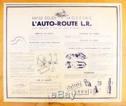 LR L'AUTO-ROUTE / jouet ancien