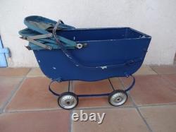 Landau de poupée vintage des années 50