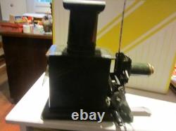 Lanterne magique cinematrographe Lapierre Carré 1890+plaques+boite origine