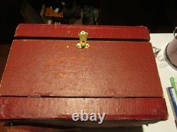 Lanterne magique cinematrographe Lapierre Carré 1890+plaques+boite origine