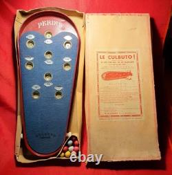 Le Culbuto Jeu De Culbutants 48cm Complet Ancien Jeu de Bar Antic French Game