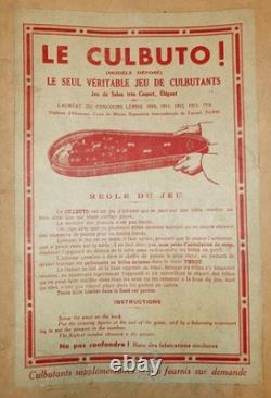 Le Culbuto Jeu De Culbutants 48cm Complet Ancien Jeu de Bar Antic French Game