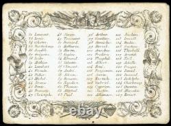 Le sorcier du XIX ème siècle 1840 / jeu ancien antique game