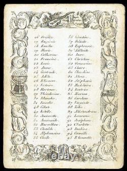 Le sorcier du XIX ème siècle 1840 / jeu ancien antique game
