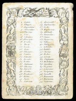 Le sorcier du XIX ème siècle 1840 / jeu ancien antique game
